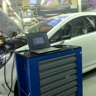 finálne programovanie po dokončení kalibrácie Opel Corsa OPC v MMRACING chiptuning